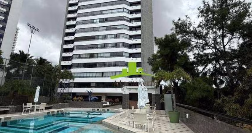 BOSQUE ITÁLIA. Horto Florestal. Apartamento 3 Suítes + Gabinete à Venda, 210m², Andar Alto, Vista Mar e Verde, Nascente, Torre Única, Lazer Completo