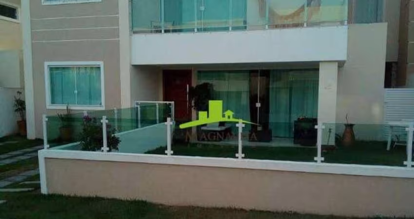 Casa à Venda no Condomínio Jardim Tropical, Buraquinho, 4 Quartos, 3 Suítes, 199m², Área Gourmet Churrasqueira, Paisagismo, Alto Padrão e Segurança