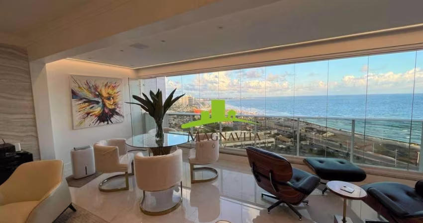 Hemisphere 360º. Apartamento Alto Padrão à Venda 142m², Frente Mar, 3 Quartos, 2 Suítes, Varanda Integrada, Alta Tecnologia, Infraestrutura Completa.