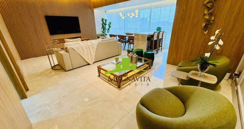 GREENVILLE. Belíssimo Apartamento Alto Padrão à Venda no Platno, 110m², 3 Quartos, 1 suíte, Varanda Gourmet com Churrasqueira, Projeto Assinado. Único