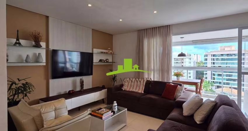 Reserva Alphaville. Apartamento à Venda no Alphaville 1, 132m², 4 Quartos, 2 Suítes, Escritório, Varanda gourmet, 2 Vagas. Infraestrutura Completa
