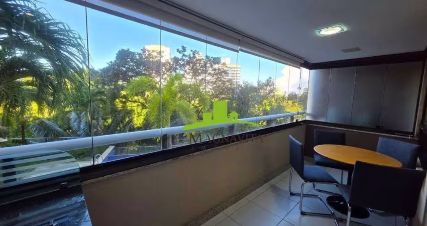 Alphaville Salvador 1. Apartamento à Venda Cosmopolitan Home Stay &amp; Office, 1 Quarto, 47m², Nascente, Vista Verde, Porteira Fechada Pronto para Morar!