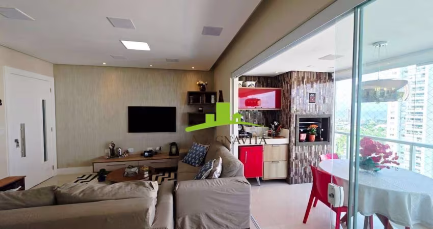 Greenville.  Apartamento à Venda no Platno, Patamares, 110m², 3 Suítes, Vista Mar, Semi-Mobiliado, Varanda Gourmet. 2 vagas. Alto Padrão e Segurança.