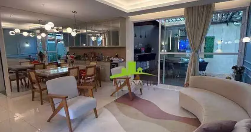 Condomínio Vila Nápoles. Casa à venda com 4 suítes, 237m² de Alto Padrão. Área Gourmet com teto retrátil. Conforto e Segurança. Buraquinho.