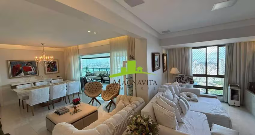 Mansão grazia. apartamento alto luxo à venda na graça, 185m², 4 suítes, vista mar panorâmica, nascente, 3 vagas, andar alto. alto padrão. conforto!