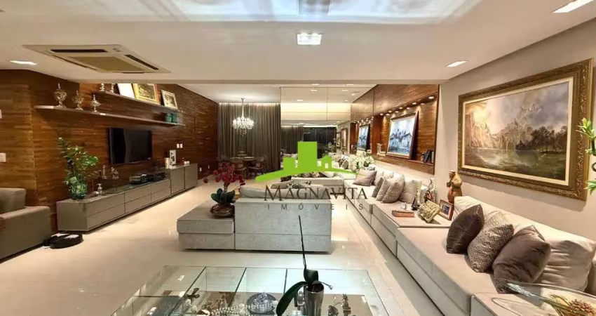 TOP HILL. Apartamento à Venda no Horto Florestal, 210m², 4 Suítes, Vista Mar, Varanda Integrada, Reformado, Porteira Fechada Opcional. Privacidade!