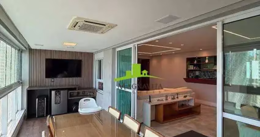 Forest ville. alphaville salvador. apartamento à venda, 143m², 3 suítes, sala ampliada, varanda gourmet, churrasqueira, porteira fechada. alto padrão