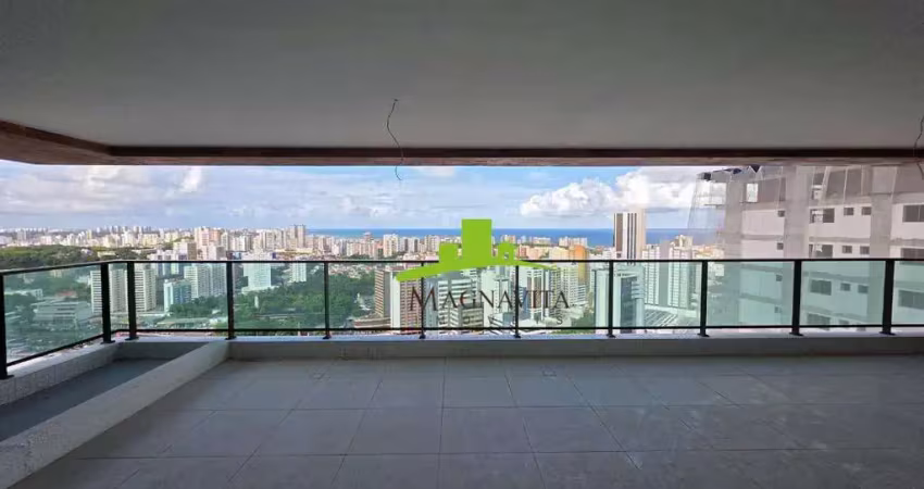 Belvedere hill residence. apartamento alto padrão à venda 4 suítes, 210m², vista mar, varanda gourmet, nascente, caminho das árvores. sofisticado!