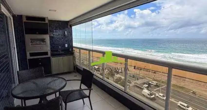 Salvador suítes residence. apartamento à venda 1 quarto, 61m², nascente, vista mar, porteira fechada, oportunidade única. jardim armação. r$ 640 mil
