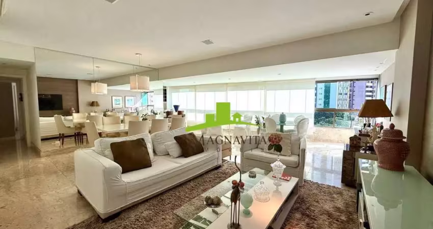 Corredor da vitória. apartamento à venda, 185m², 4 suítes, varanda incorporada à sala, 3 vagas soltas, armários kitchens, climatizado, alto padrão