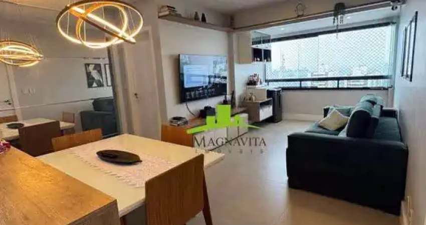 Torre madri imbuí, apartamento à venda, 2 quartos, 1 suíte, 60m², nascente, andar alto, finamente decorado, varanda integrada, cozinha americana