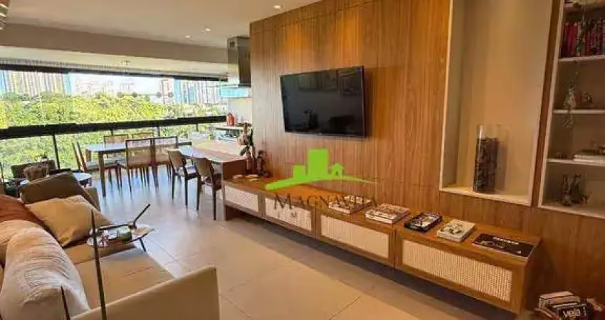 Alphaville salvador, apartamento para locação, 2 quartos, 1 suíte com closet, 90m², porteira fechada, cozinha americana, sala ampliada, 2 vagas.