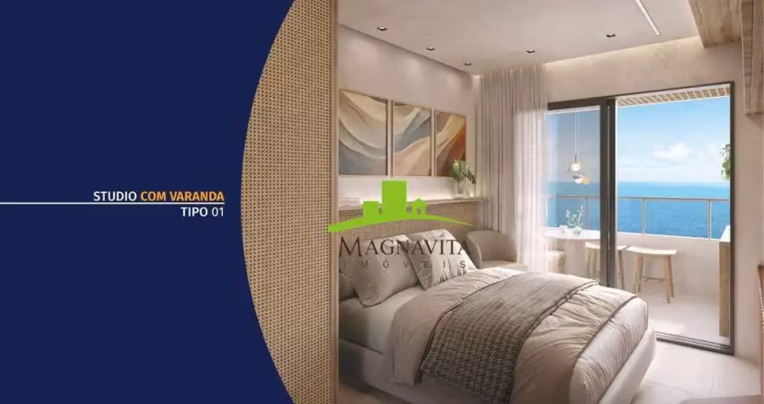 Smart pituba sky. apartamento à venda em salvador studios alto padrão, 19m² a 28m², rooftop com vista mar, lazer completo. oportunidade investimento!