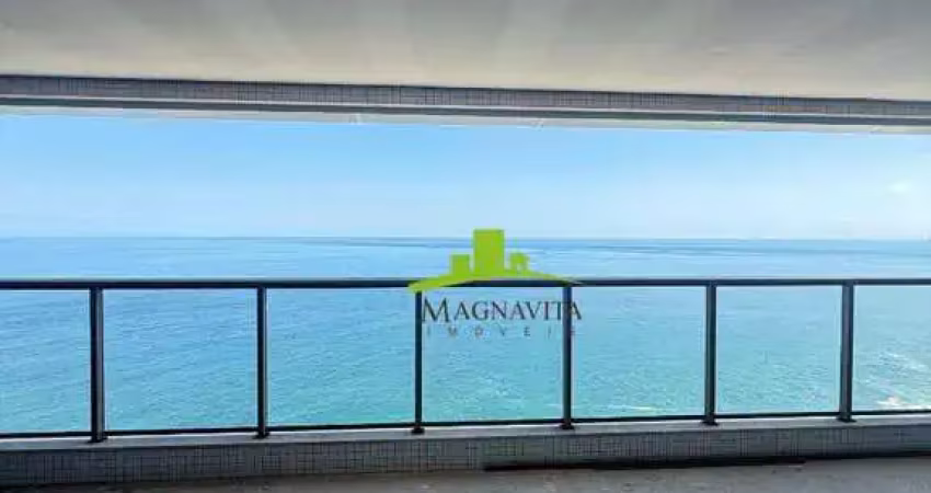 Undae ocean. apartamento alto padrão à venda, 245m², 4 suítes, varanda gourmet, vista mar permanente, 4 vagas com carregador elétrico. ondina. único