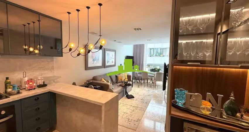 Vitória loft. apartamento duplex alto padrão à venda, 1 quarto, sala, closet, 1 vaga, porteira fechada - decorado, climatizado, pier e acesso ao mar