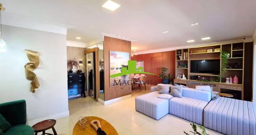 Residenza orizzonte reale. apartamento à venda 195m², 3 suítes, vista mar, varanda gourmet, nascente, alto padrão, 3 vagas, patamares