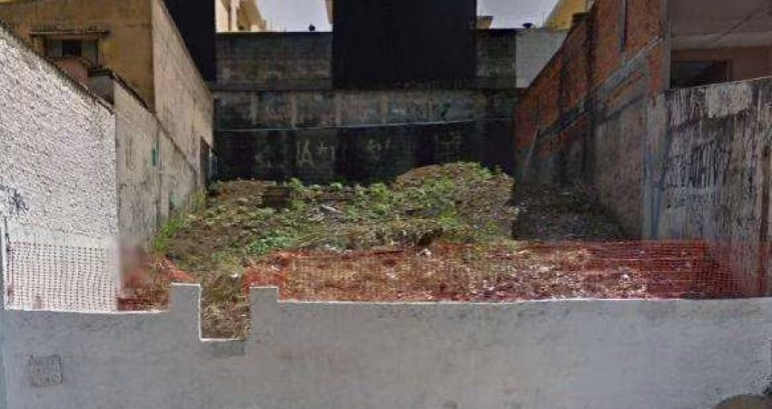 Terreno à venda, 262 m² por R$ 500.000,00 - Vila Adalgisa - São Paulo/SP
