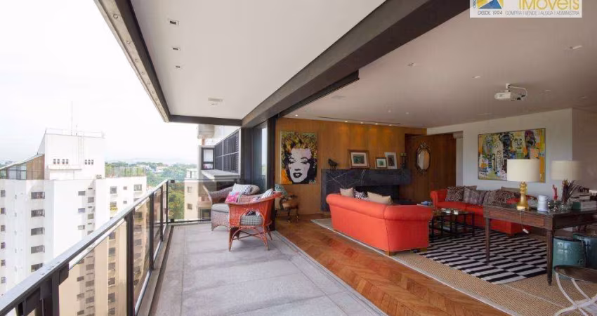 Apartamento com 3 dormitórios à venda, 306 m² por R$ 4.900.000,00 - Real Parque - São Paulo/SP