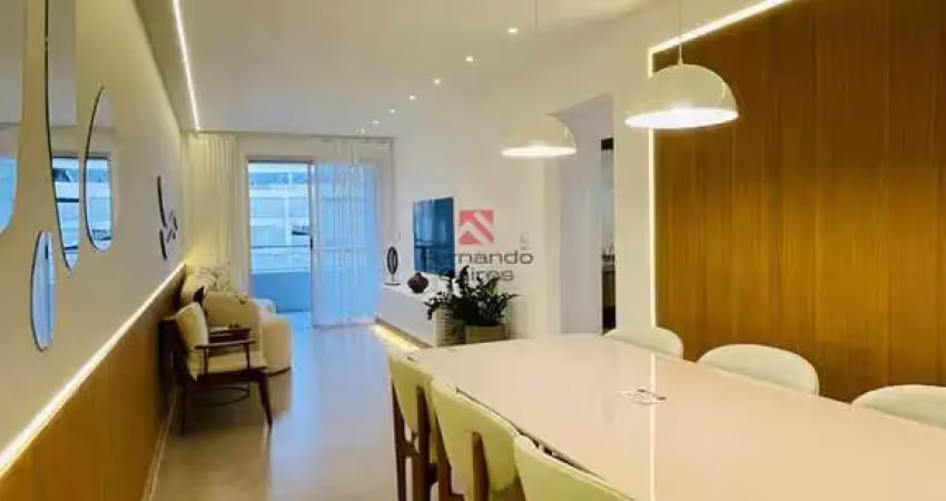 Apartamento mobiliado e decorado 2 quartos, 1 suíte + home office canto do forte