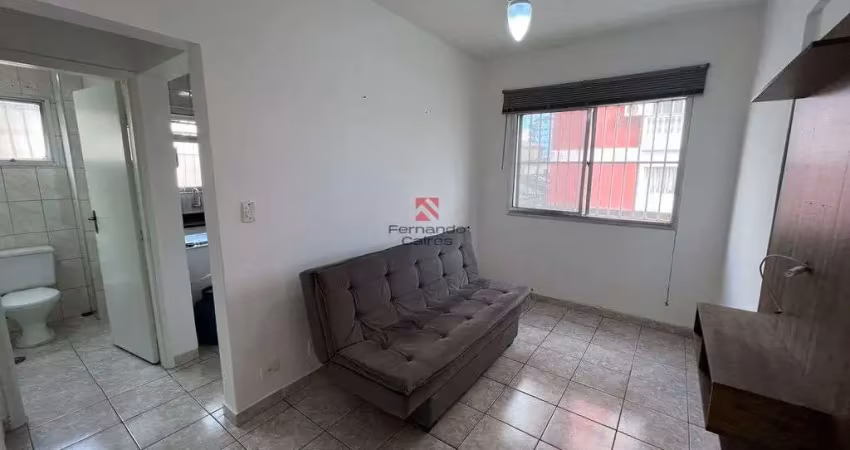 Apartamento amplo de 1 dormitório no boqueirão -  aceita permuta