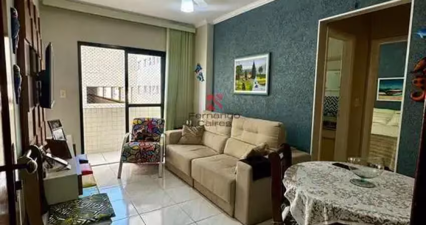 Apartamento mobiliado com sacada no bairro ocian – porteira fechada!