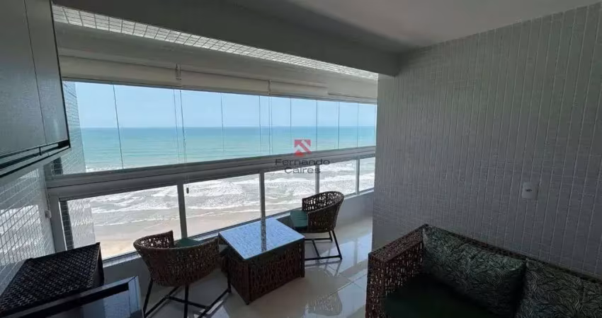 Apartamento frente ao mar 3 suítes – mobiliado – pronto para morar!