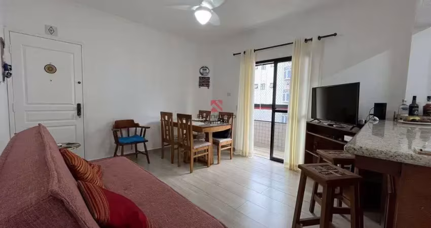Apartamento 2 dorm 1 suite reformado e mobiliado - guilhermina, praia grande!