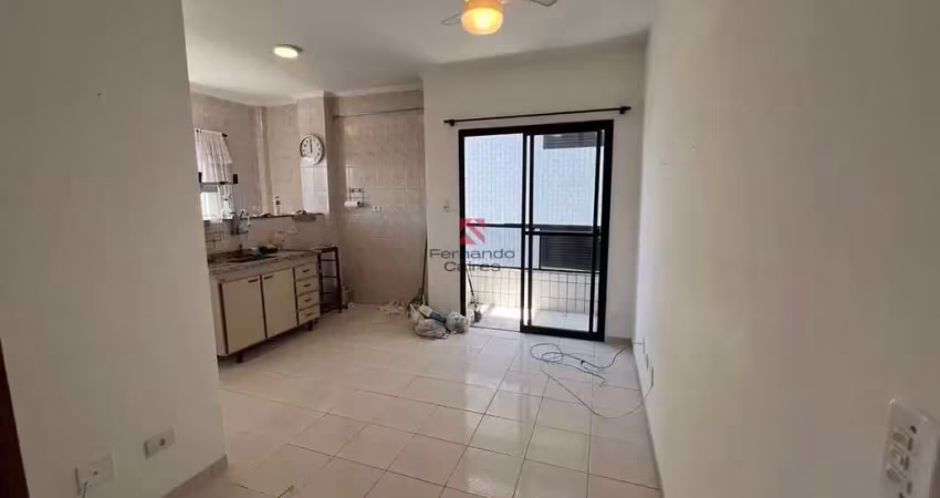 Apartamento aconchegante com 1 dormitório e duas sacadas na guilhermina