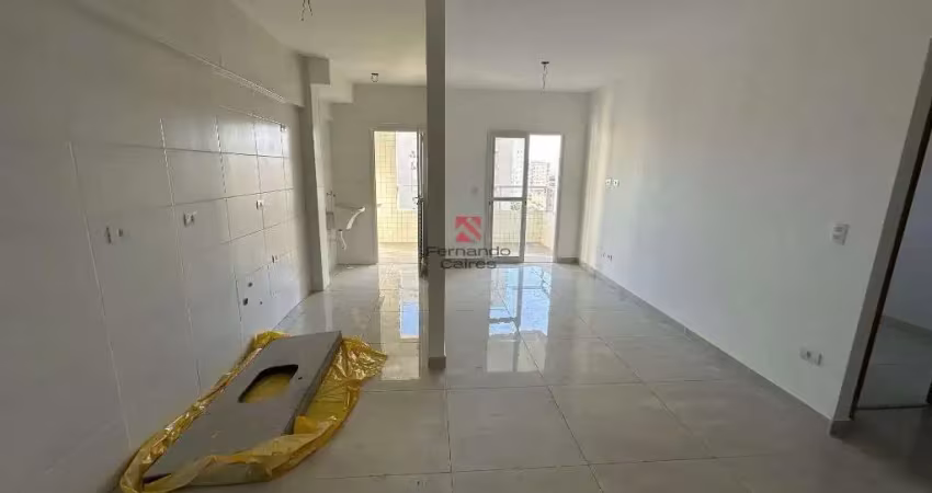 Apartamento novo com sacada gourmet – aviação, praia grande