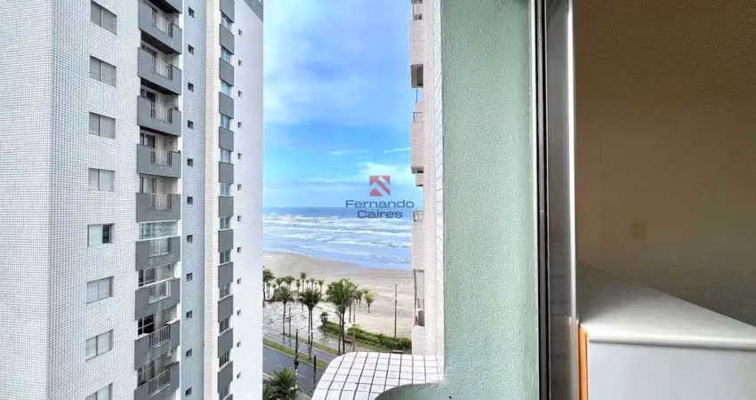 Apartamento com vista para o mar - 2 dormitórios e porteira fechada no caiçara
