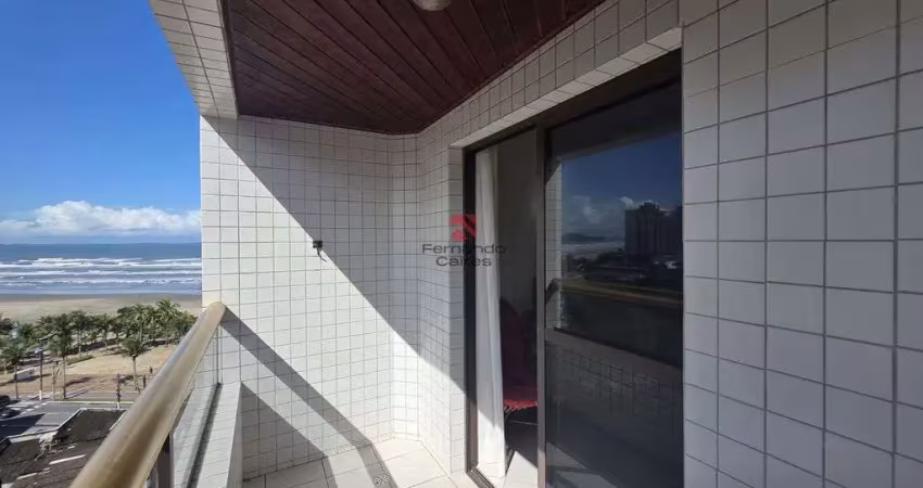 Apartamento vista mar com conforto e lazer no bairro mirim – porteira fechada!