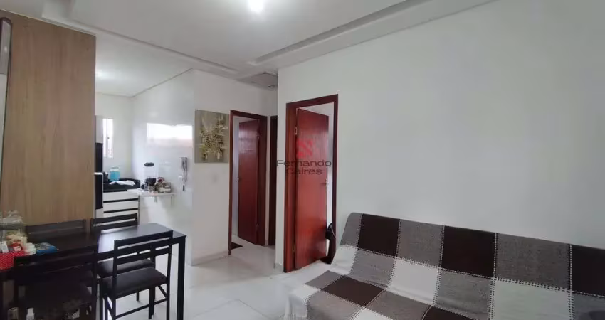 Casa sobreposta em condomínio na aviação – semi mobiliada, 2 sacadas