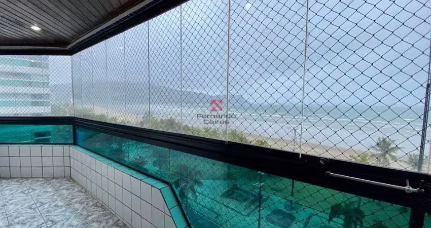 3 dormitórios 1 suíte com vista total para o mar no canto do forte