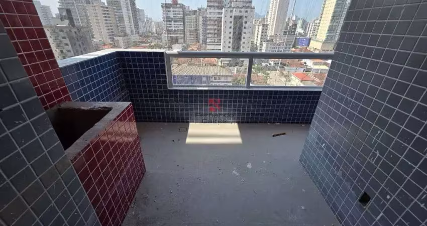 Apartamento novo 1 dormitório suíte no bairro guilhermina em praia grande/sp