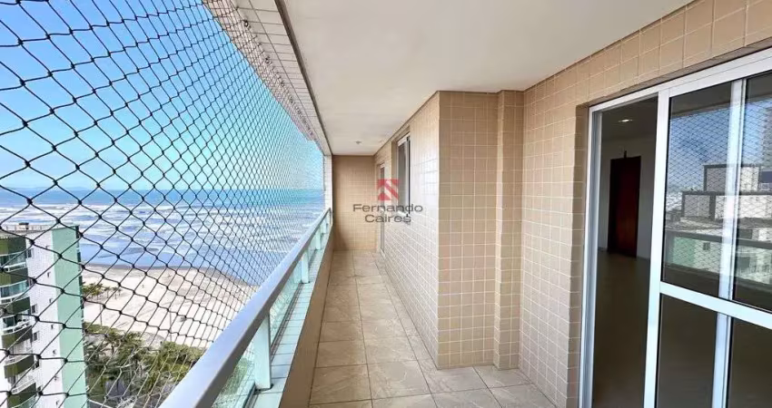 Apartamento mobiliado 1 dormitório com vista mar definitiva – aceita permuta