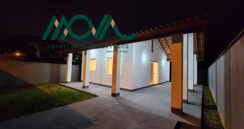 Casa para Alugar no Pontal de Itapoá  - 2 Quartos, Laje, Ampla Varanda e Boa Localização
