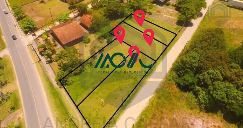4 TERRENOS juntos, sendo dois terrenos de frente para Avenida Beira Mar 5 (uma ESQUINA)