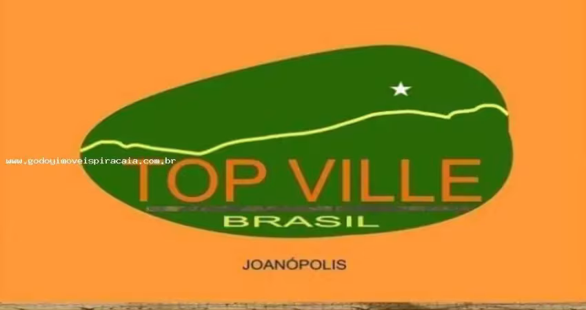 Terreno em condomínio para venda em joanópolis, top ville