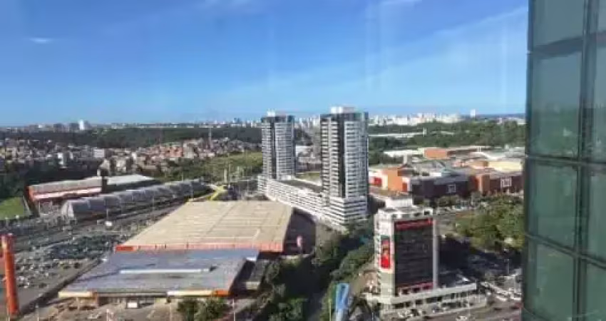 Apartamento mobiliado 2 suítes – centro financeiro de salvador