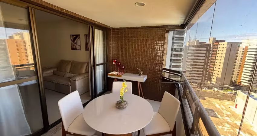 Apartamento 1/4 nascente – alphaville- mobiliado e 100% novo
