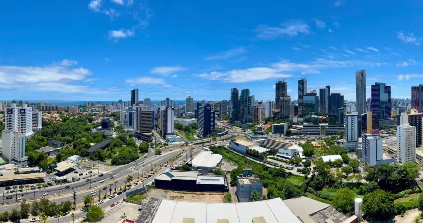Apartamento 2 suítes – salvador prime, andar alto – vista mar, nascente