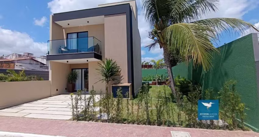 Lançamento! casa duplex em condomínio de alto padrão com 03 ou 04 suítes em fortaleza próximo a av. maestro lisboa, plantas de 125m2 e 105m2, até 04 vagas