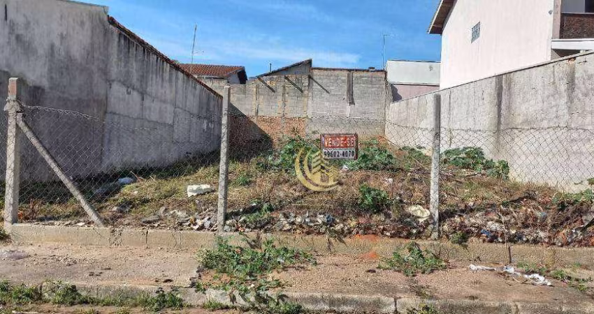 Terreno à venda, 250 m² por R$ 195.000,00 - Residencial Estoril - Taubaté/SP