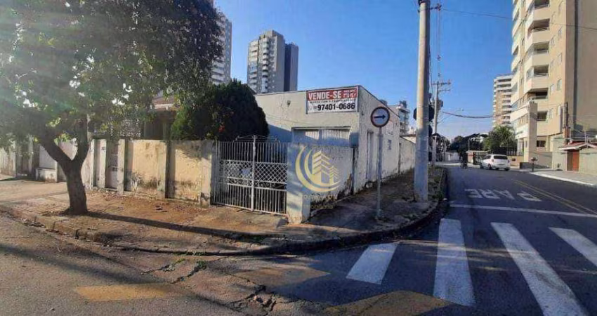 Terreno à venda, 270 m² por R$ 380.000,00 - Vila Jaboticabeira - Taubaté/SP
