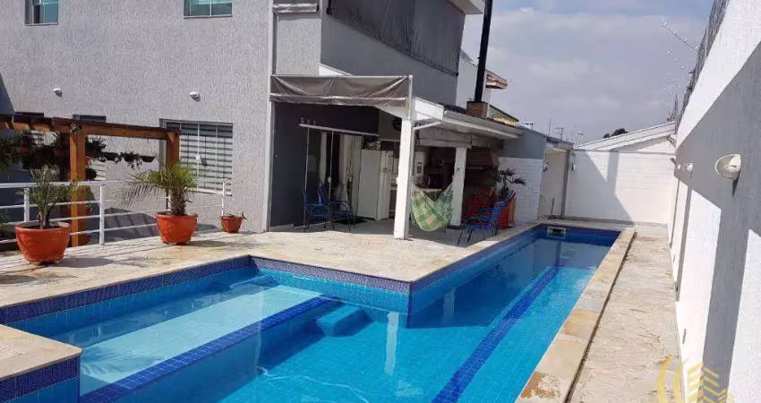 Sobrado com 4 dormitórios à venda, 400 m² por r$ 1.490.000,00 - chácara flórida - taubaté/sp