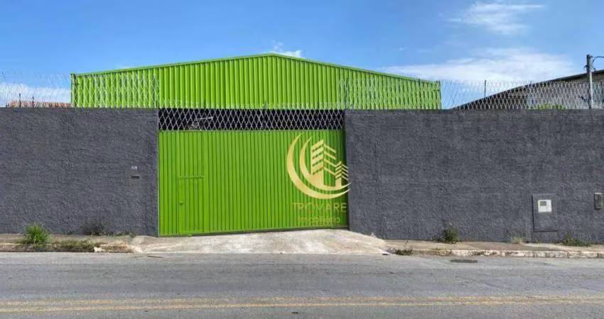 Galpão para alugar, 360 m² por r$ 10.169,04/mês - jardim sandra maria - taubaté/sp