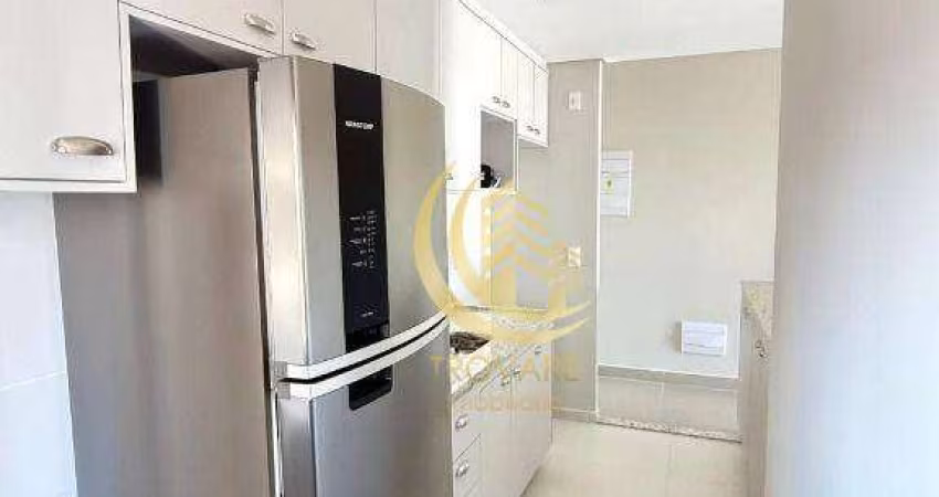 Apartamento com 2 dormitórios para alugar, 65 m² por R$ 3.000,00/mês - Jardim das Nações - Taubaté/SP