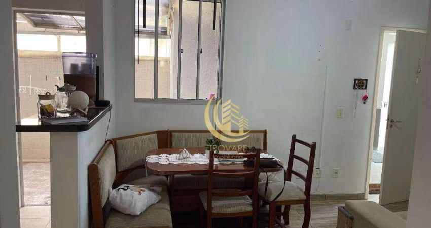 Apartamento com 1 dormitório para alugar, 48 m² por R$ 1.827,00/mês - Vila São José - Taubaté/SP