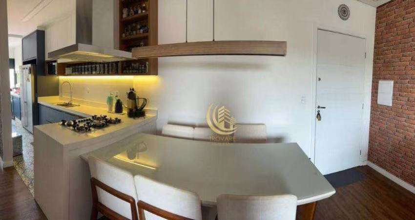 Apartamento com 2 dormitórios à venda, 65 m² por R$ 370.000,00 - Vila São José - Taubaté/SP