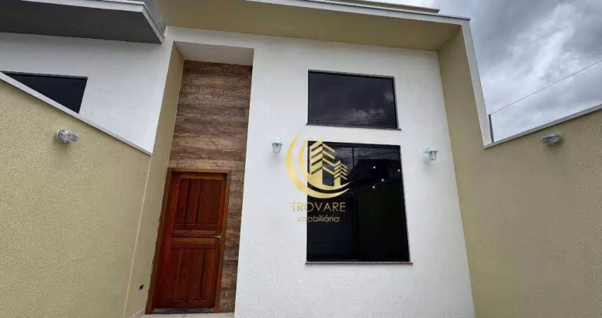 Casa com 2 dormitórios à venda, 70 m² por r$ 347.000,00 - residencial d napoli - taubaté/sp